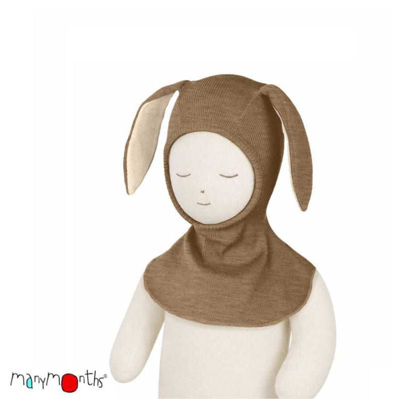 ManyMonths Elephant Hood Schlupfmütze mit Hasenohren - Callisto Moon Charmer / Explorer (62 - 80/86) von ManyMonths