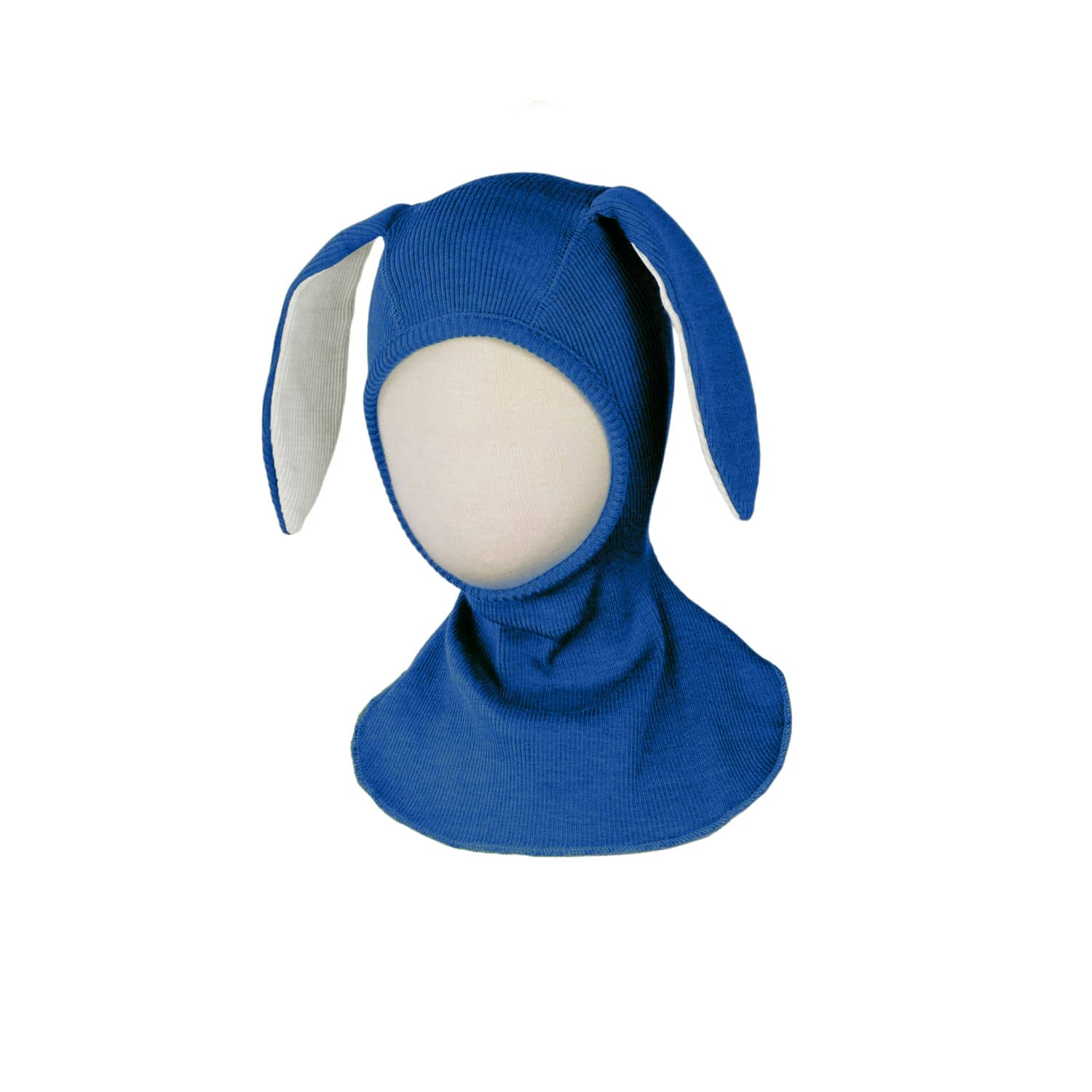ManyMonths Elephant Hood Schlupfmütze mit Hasenohren - Classic Blue Adventurer / Conqueror (80 - 104/110) von ManyMonths