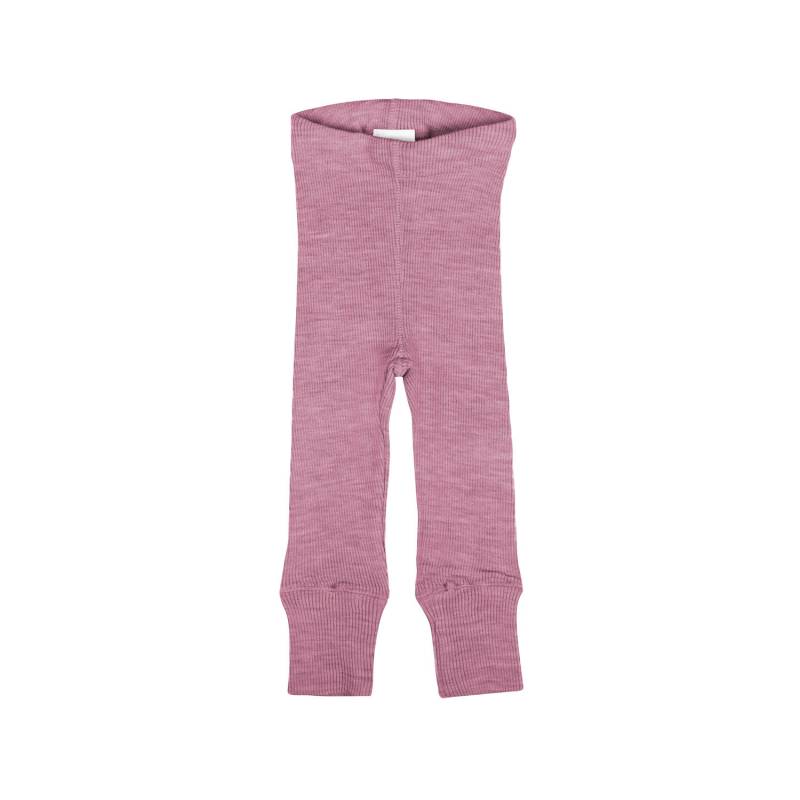 ManyMonths Leggings aus Wolle - Vintage Dark Pink Conquerer (98 - 104/110) von ManyMonths