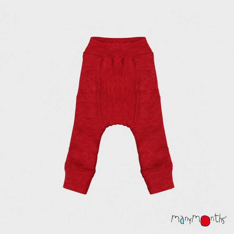ManyMonths Longies aus Wolle - Aurora Red Explorer (68 - 80/86) von ManyMonths