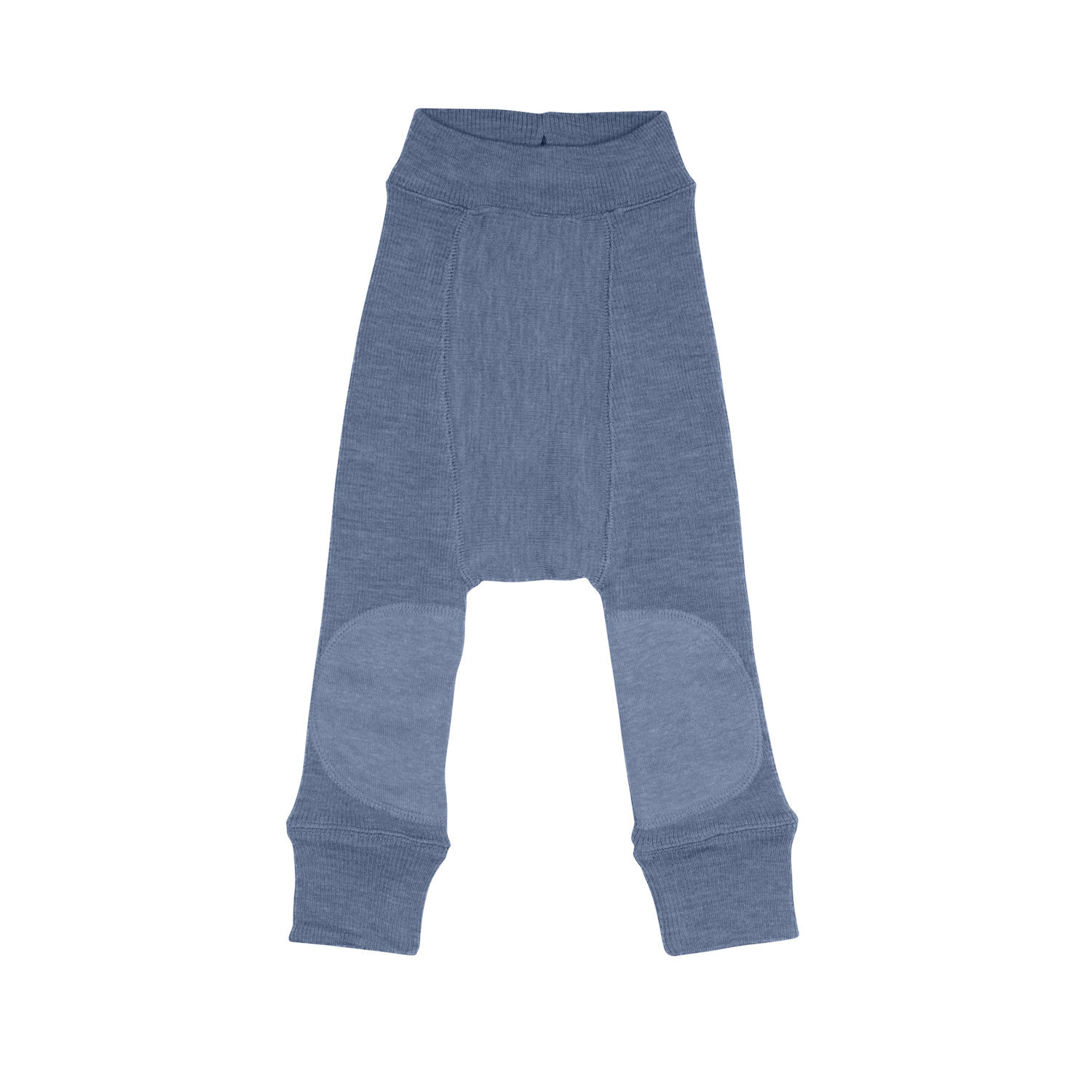ManyMonths Longies mit Aufnähern aus Wolle - Blue Mist Charmer / Explorer Minus (62 - 80) von ManyMonths