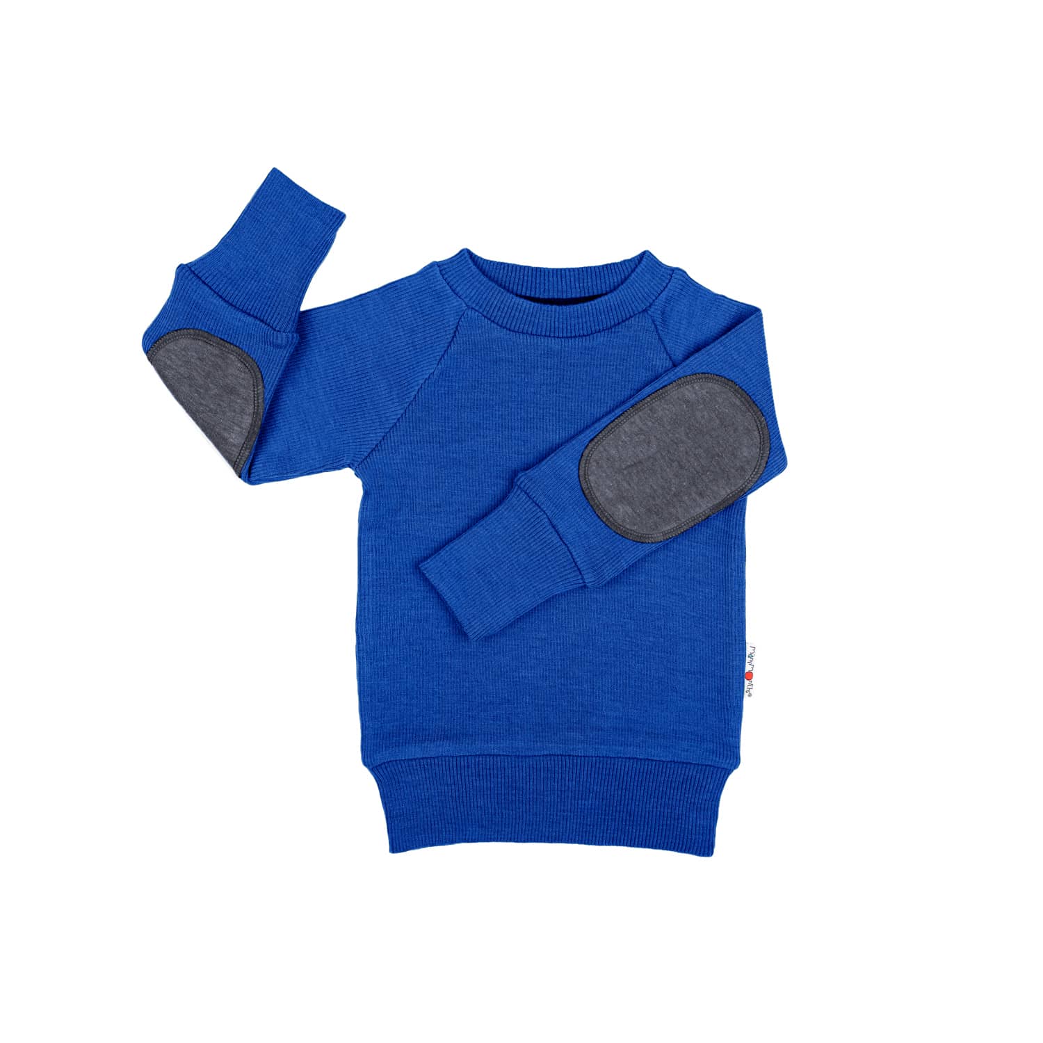 ManyMonths Pullover mit Aufnähern - Classic Blue Conquerer (98 - 104/110) von ManyMonths
