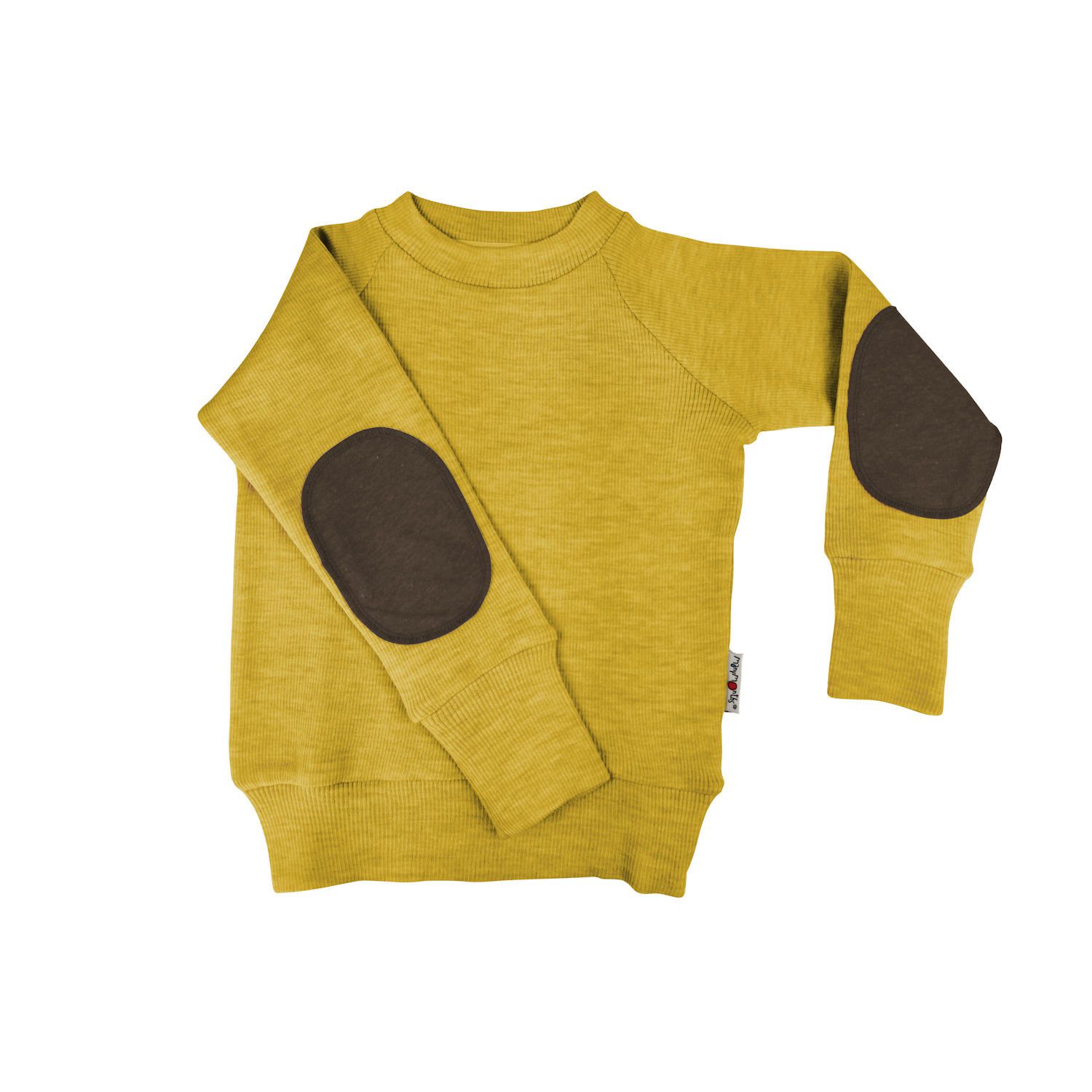 ManyMonths Pullover mit Aufnähern - Innovator (110 - 122/128) Axolotl Yellow von ManyMonths