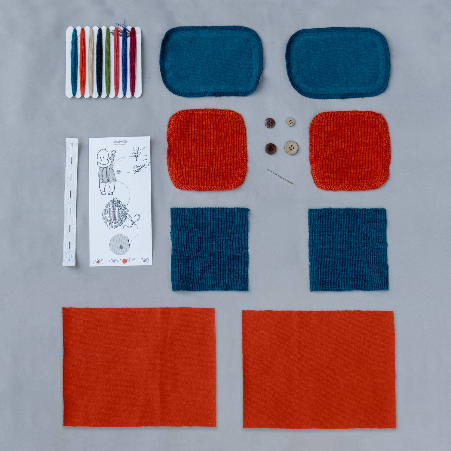 ManyMonths Reparatur Set - Seabreeze Teal / Rich Amber ManyMonths Reparatur Set - Seabreeze Teal / Rich Amber von ManyMonths