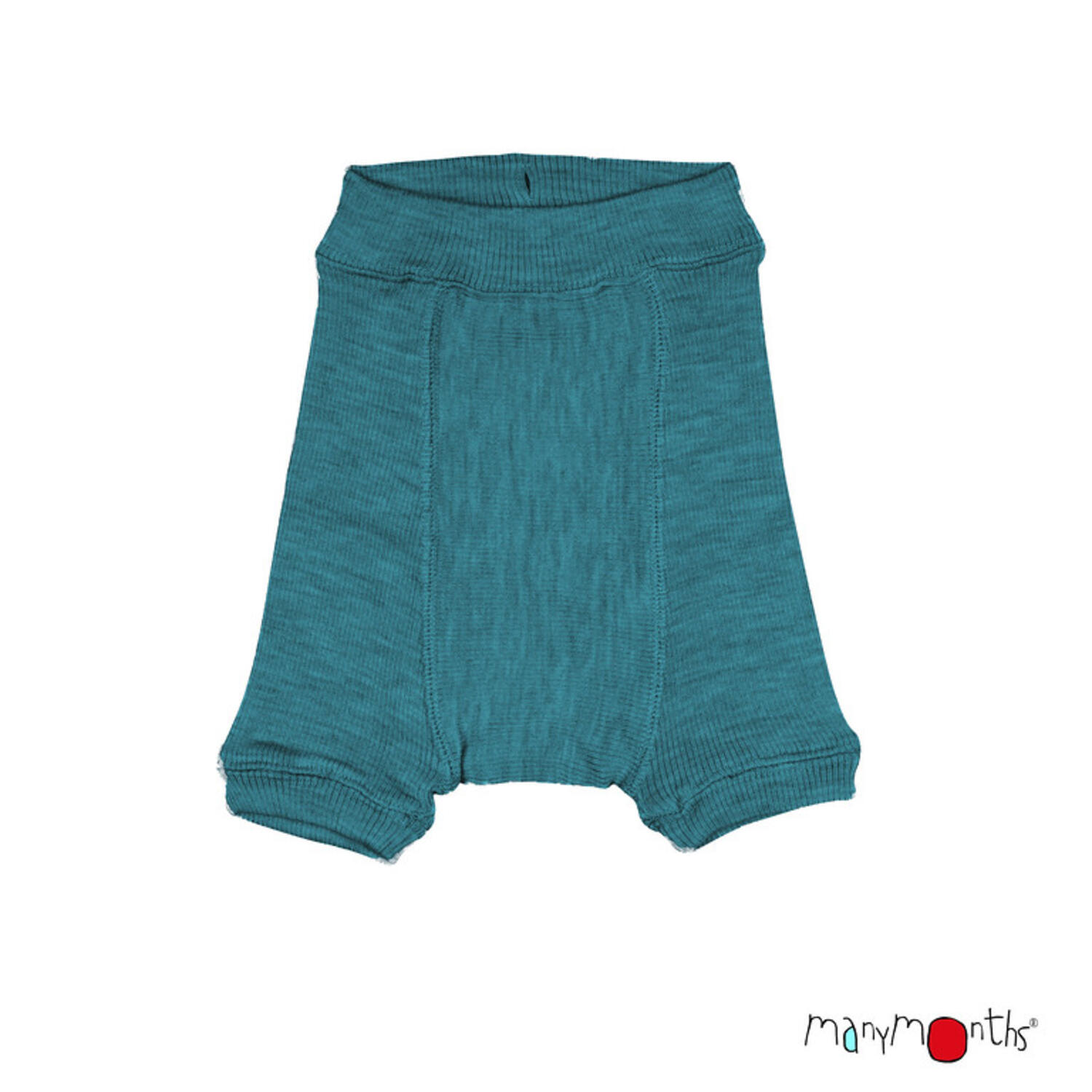 ManyMonths Shorties aus Wolle - Adventurer Plus (86 - 98) Sea Grotto / Polar Winter von ManyMonths