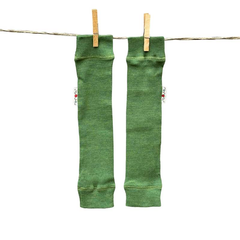 ManyMonths Tubes Stulpen aus Wolle - Forest Floor Green von ManyMonths