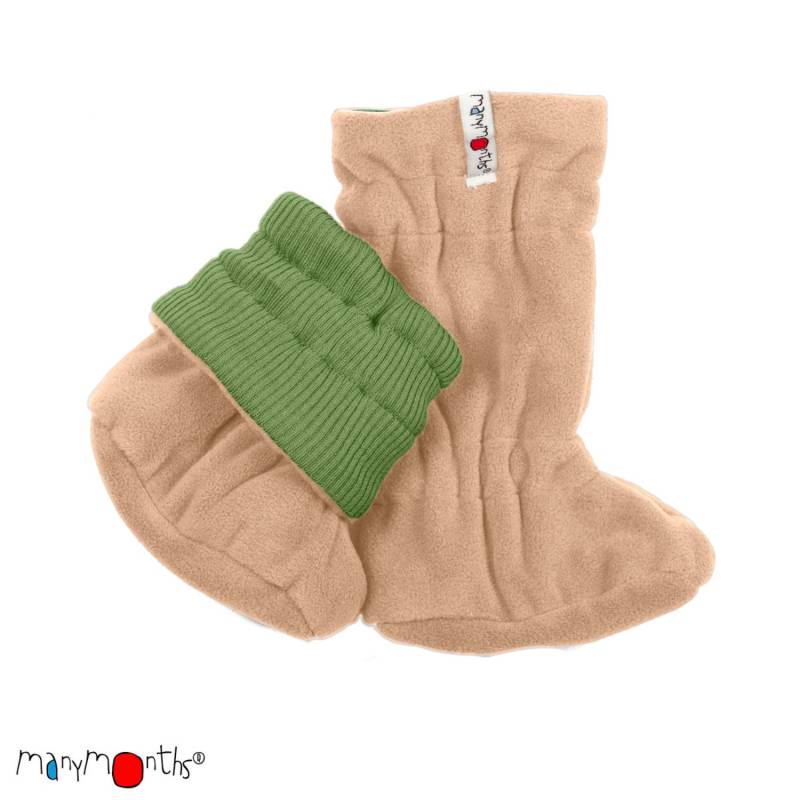 ManyMonths Winter Booties Schlupfschuhe - Explorer (68 - 80/86) Jade Green von ManyMonths