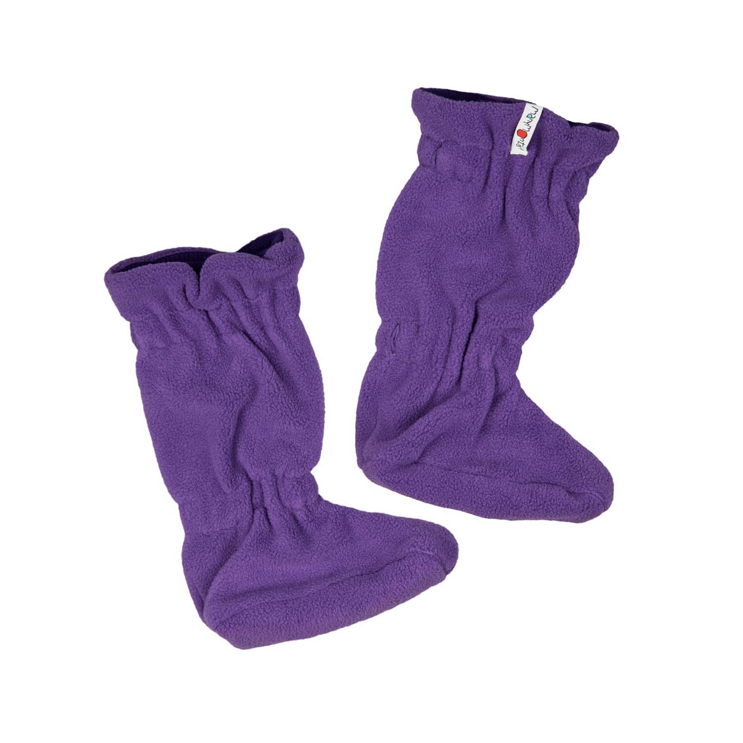 ManyMonths Winter Booties Schlupfschuhe - Newcomer / Charmer (50 - 68/74) Acai Berry von ManyMonths