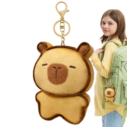 Maodom Capybara Plüschspielzeug, Capybara Stoffeded Animals - Cartoon Capybara Wurfkissen Puppe - Schönes Aussehen Plüsch Tierspielzeug für Kinderzimmer, Auto, Schlafzimmer, Couch, Wohnzimmer Maodom Capybara Plüschspielzeug, Capybara Stoffeded Animals - Cartoon Capybara Wurfkissen Puppe - Schönes Aussehen Plüsch Tierspielzeug für Kinderzimmer, Auto, Schlafzimmer, Couch, Wohnzimmer von Maodom