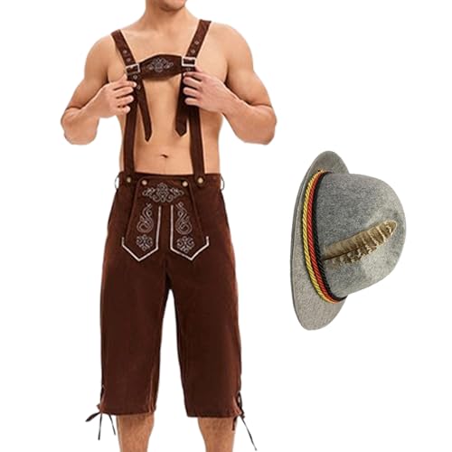 Maodom Oktoberfest Kostüme Herren - Bayrisches Kostüm Herren | Bayrische Tracht Für Oktoberfest Herrenfestmode Maodom Oktoberfest Kostüme Herren - Bayrisches Kostüm Herren | Bayrische Tracht Für Oktoberfest Herrenfestmode von Maodom