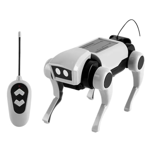 Maodom Roboterhund Spielzeug | Fernbedienung Interaktives Roboter Haustier Mit Berührungssensoren - RC Roboter Spielzeug Für Kinder Mädchen Ab 3 Jahren Drinnen Draußen Unterwegs von Maodom