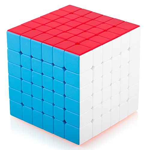 6x6 Zauberwürfel 6x6x6 Speed Stickerless Magic Cube Puzzle Magischer Würfel von Maomaoyu