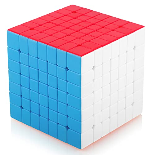 7x7 Zauberwürfel 7x7x7 Speed Stickerless Magic Cube Puzzle Magischer Würfel von Maomaoyu