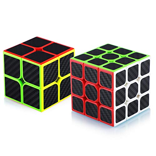 Maomaoyu Speed Cube, 2 x 2 x 2 3 x 3 x 3 Geschwindigkeitswürfel, Carbonfaser von Maomaoyu