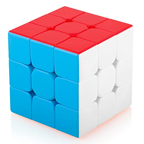 Maomaoyu Zauberwürfel 3x3 3x3x3 Original Speed Stickerless Magic Cube Puzzle Magischer Würfel für Schneller und Präziser mit Lebendigen Farben von Maomaoyu