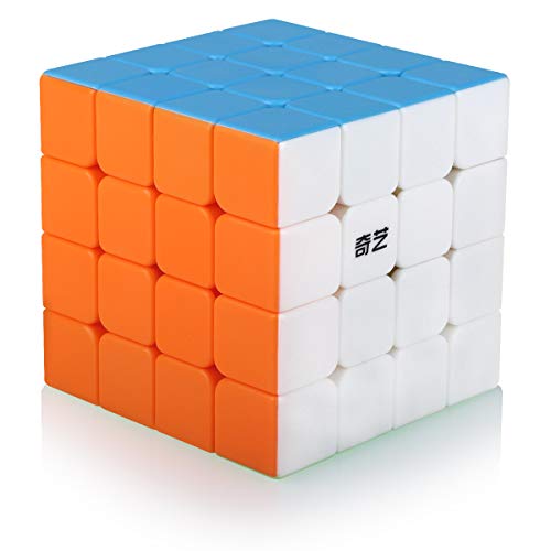 Zauberwürfel 4x4 4x4x4 Speed Cube Stickerless Magic Cube Puzzle Magischer Würfel für Schneller und Präziser mit Lebendigen Farben von Maomaoyu