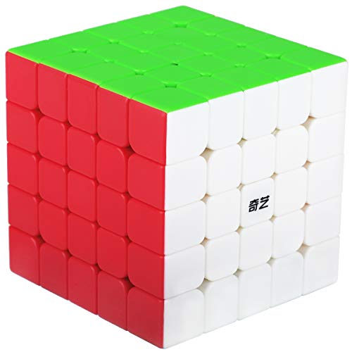 Zauberwürfel 5x5 5x5x5 Speed Cube Stickerless Magic Cube Puzzle Magischer Würfel für Schneller und Präziser mit Lebendigen Farben von Maomaoyu