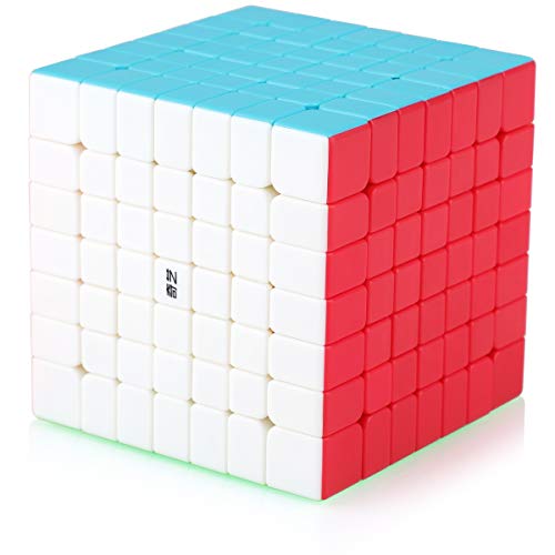 Zauberwürfel 7x7 7x7x7 Speed Cube Stickerless Magic Cube Puzzle Magischer Würfel für Schneller und Präziser mit Lebendigen Farben von Maomaoyu