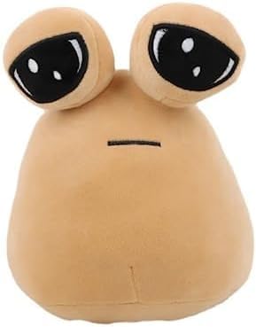 22cm Pou Plush,My Pet Alien Pou Plush Toy,Kawaii Alien Stuffed Plush Doll Game Plush Animal Pou Doll Birthday von Maomoto