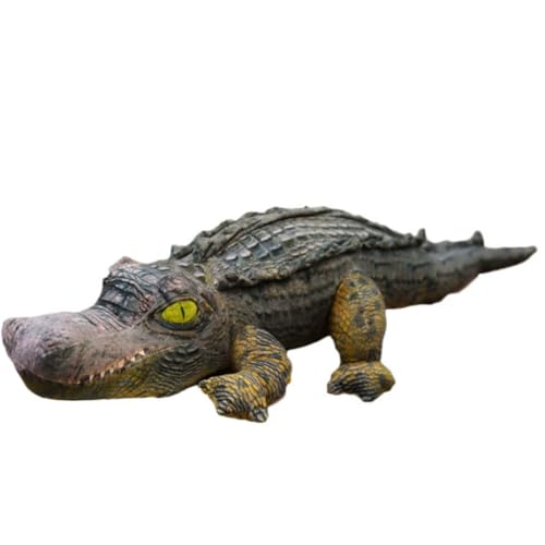 Maomoto Kuscheltier Krokodil, 60 cm Plüschtier Alligator, Lebensecht, Kuschelkrokodil Plüschtier, 3D Simulation Krokodil Plüschtier Tier, lebensechte Plüsch Alligator Krokodile Plüschtier von Maomoto