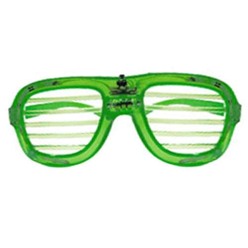 Patrick's Day Kleeblatt Brille Grüne Sonnenbrille Mit Vier Kleeblättern Patricks Day Accessoires Für Patricks Day Dekorationen Grüne Kleeblatt Sonnenbrille von Maouira