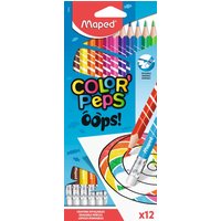 MAPED M832812 Radierbare Buntstifte COLOUR'PEPS OOPS x 12 MAPED M832812 Radierbare Buntstifte COLOUR'PEPS OOPS x 12 von Maped