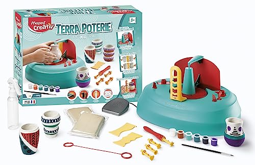 Maped Creativ – Terra-Set für Anfänger und Konfirmen, Bastelset für Kinder 41200 – ab 8 Jahren – Mehrfarbig Maped Creativ – Terra-Set für Anfänger und Konfirmen, Bastelset für Kinder 41200 – ab 8 Jahren – Mehrfarbig von Maped