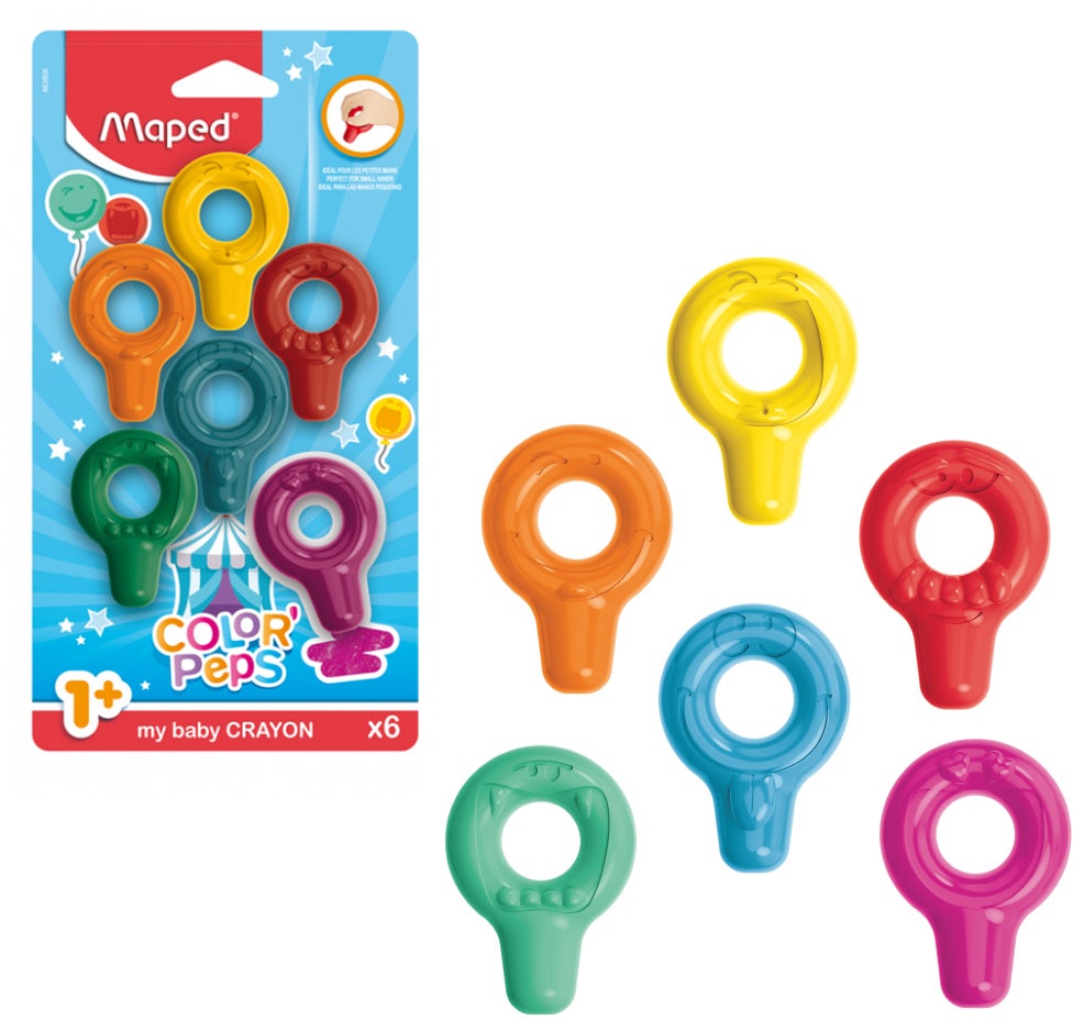 Maped Farbstifte 6er-Pack Maped Farbstifte 6er-Pack von Maped