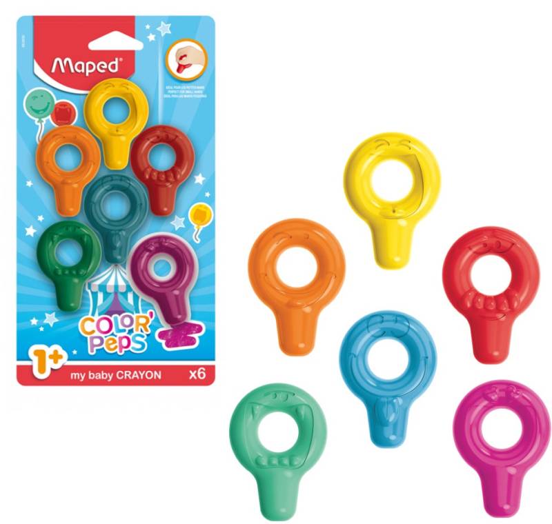 Maped Farbstifte 6er-Pack von Maped