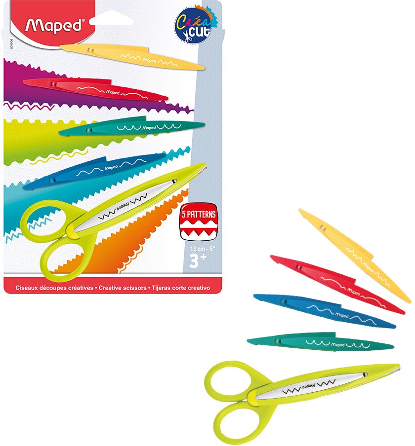 Maped Musterscheren 5 Teile Maped Musterscheren 5 Teile von Maped
