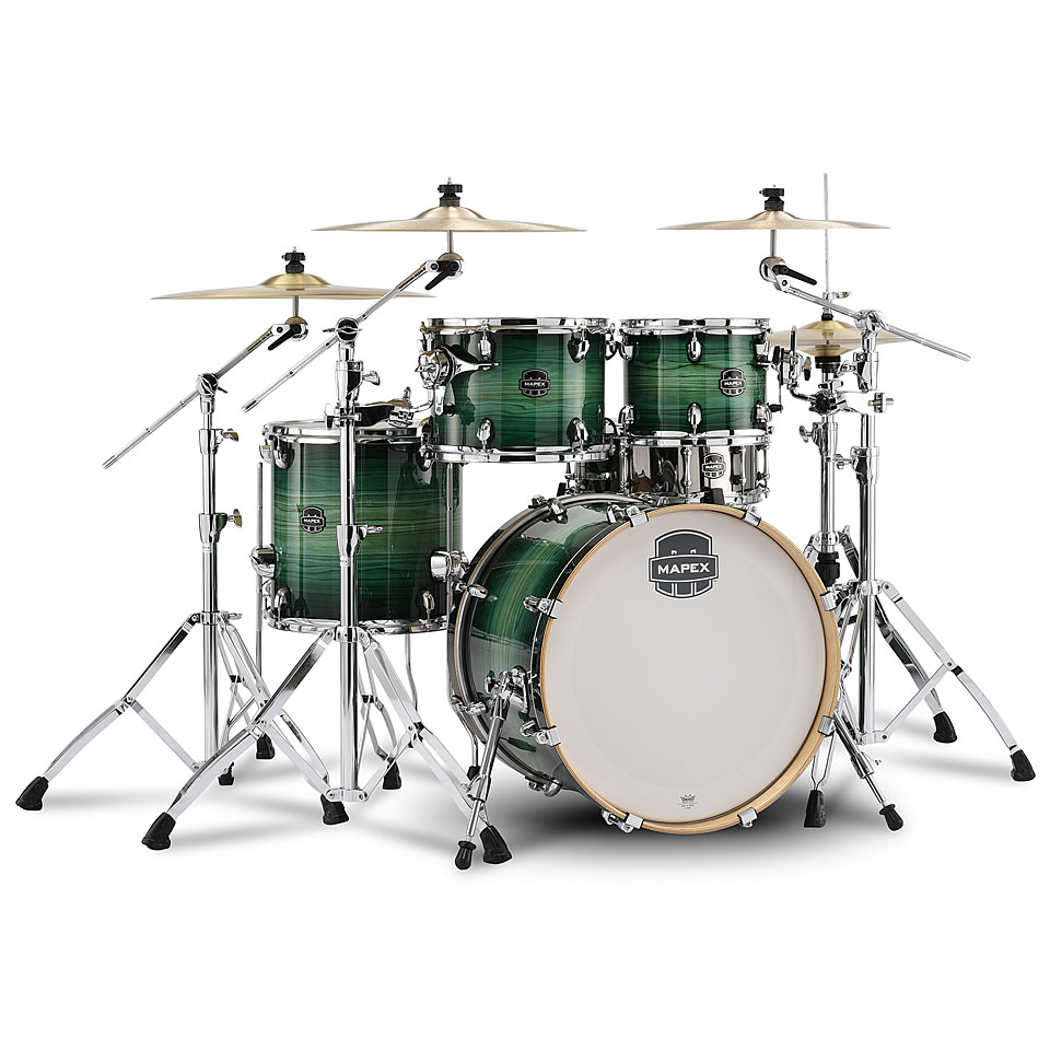 Mapex Armory 20" Emerald Burst 5 Piece Shell-Set Schlagzeug Mapex Armory 20" Emerald Burst 5 Piece Shell-Set Schlagzeug von Mapex