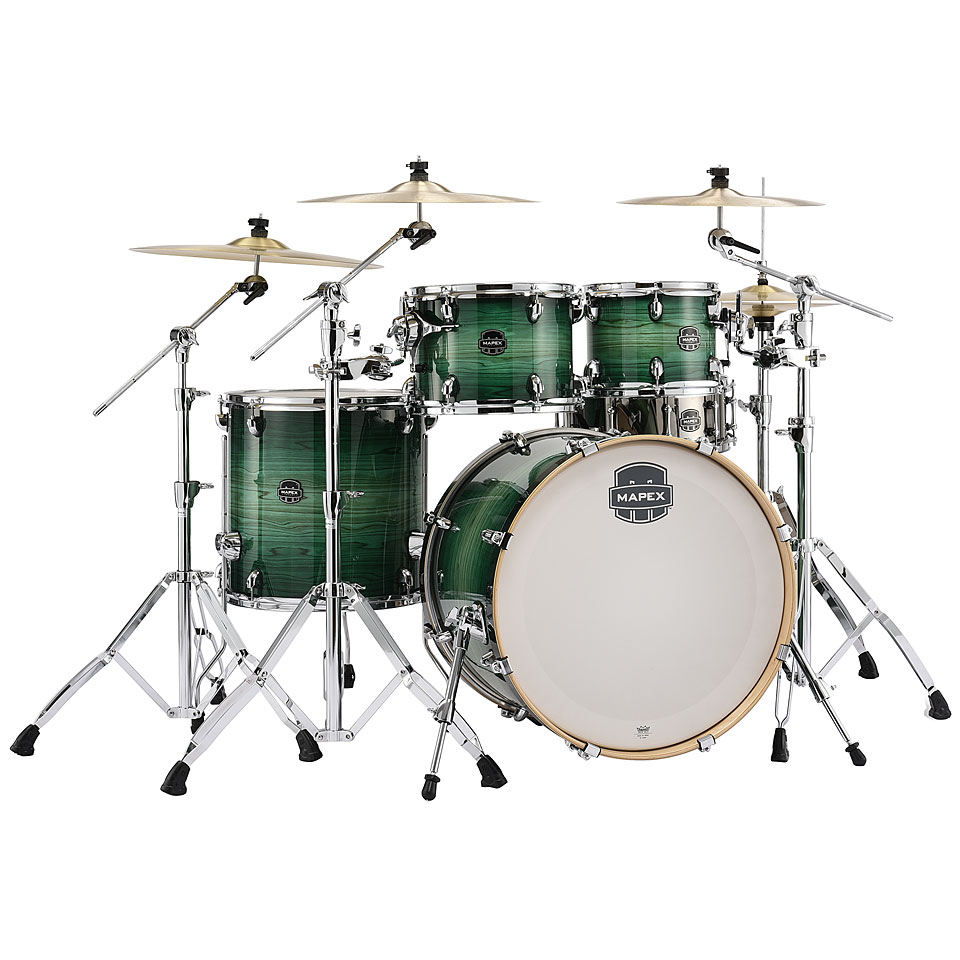 Mapex Armory 22" Emerald Burst 5 Piece Shell-Set Schlagzeug von Mapex