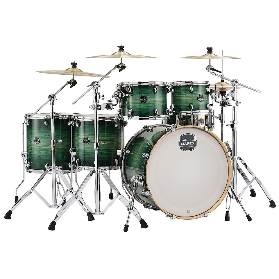 Mapex Armory 22" Emerald Burst 6 Piece Shell-Set Schlagzeug Mapex Armory 22" Emerald Burst 6 Piece Shell-Set Schlagzeug von Mapex