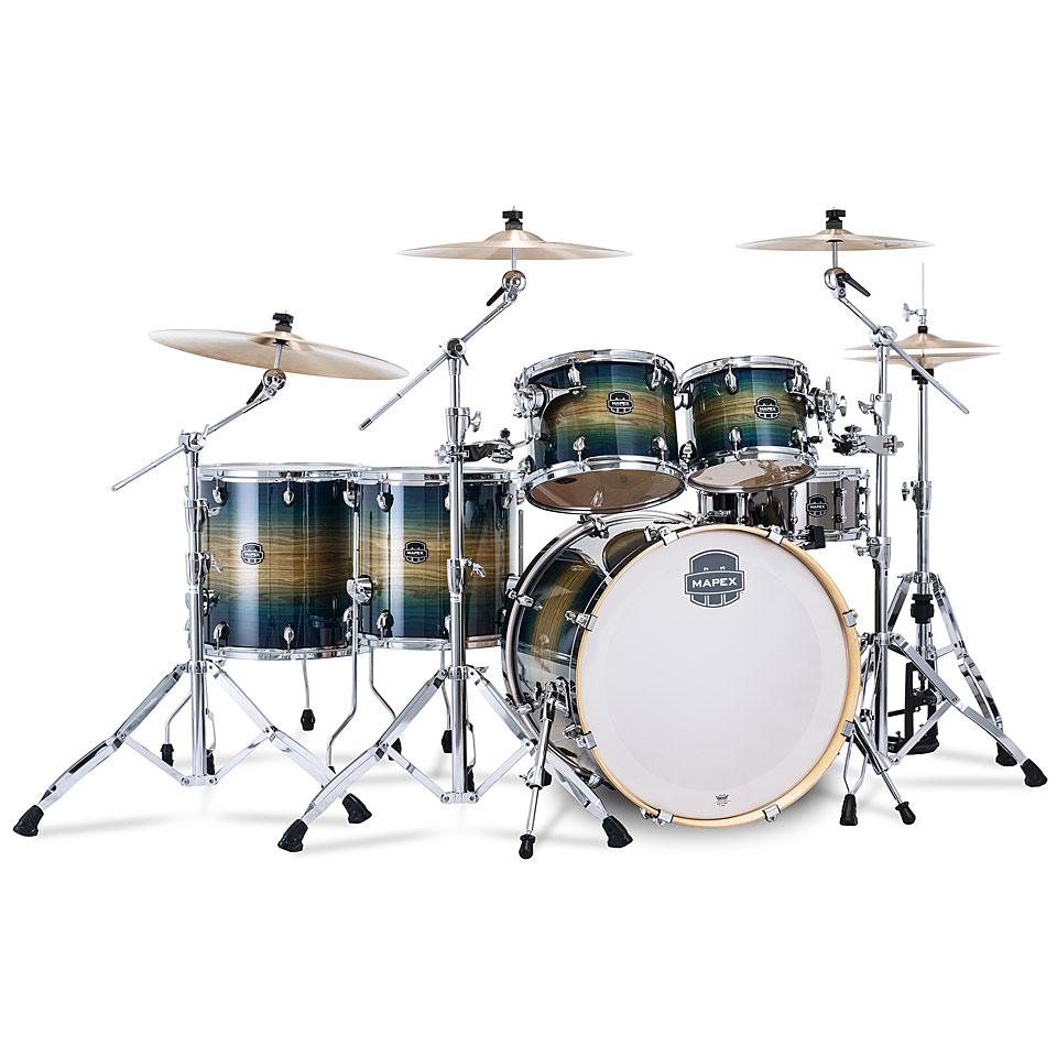 Mapex Armory 22" Rainforest Burst 6-Pcs. Shell Pack Schlagzeug Mapex Armory 22" Rainforest Burst 6-Pcs. Shell Pack Schlagzeug von Mapex