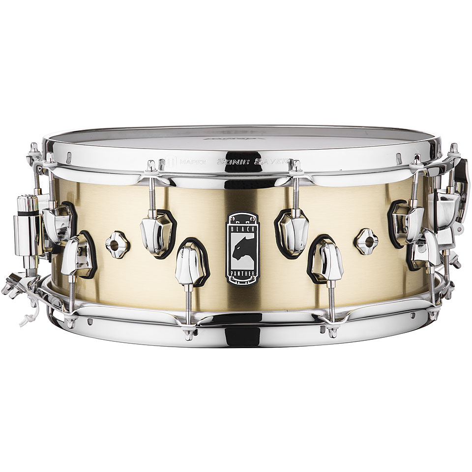 Mapex Black Panther 14" x 5,5" Metallion Brass Snare Snare Drum Mapex Black Panther 14" x 5,5" Metallion Brass Snare Snare Drum von Mapex