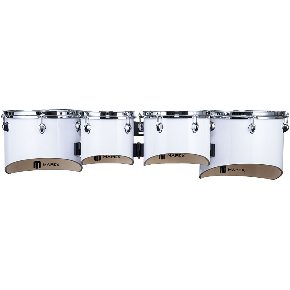 Mapex Contender Series Tenor Drums White 4 Pcs. TimpToms von Mapex