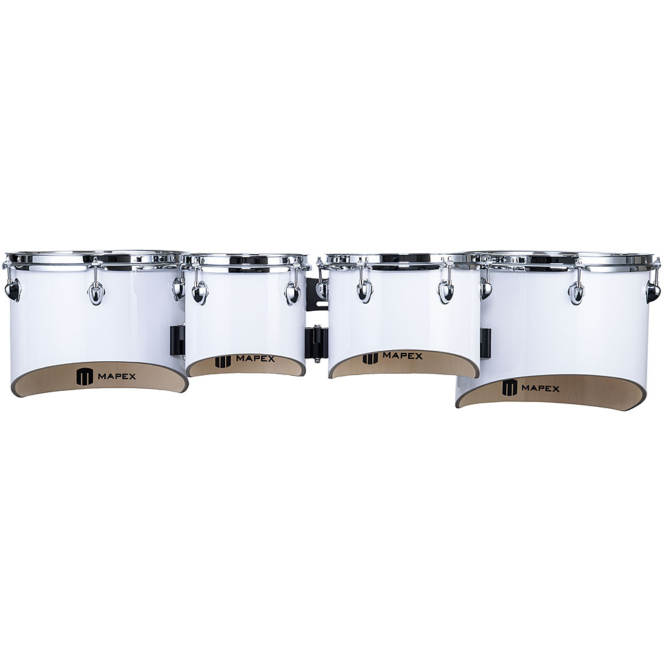 Mapex Contender Series Tenor Drums White 4 Pcs. TimpToms Mapex Contender Series Tenor Drums White 4 Pcs. TimpToms von Mapex