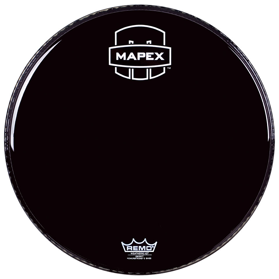 Mapex 24" Bass Drum Logo-Head Bass-Drum-Fell Mapex 24" Bass Drum Logo-Head Bass-Drum-Fell von Mapex