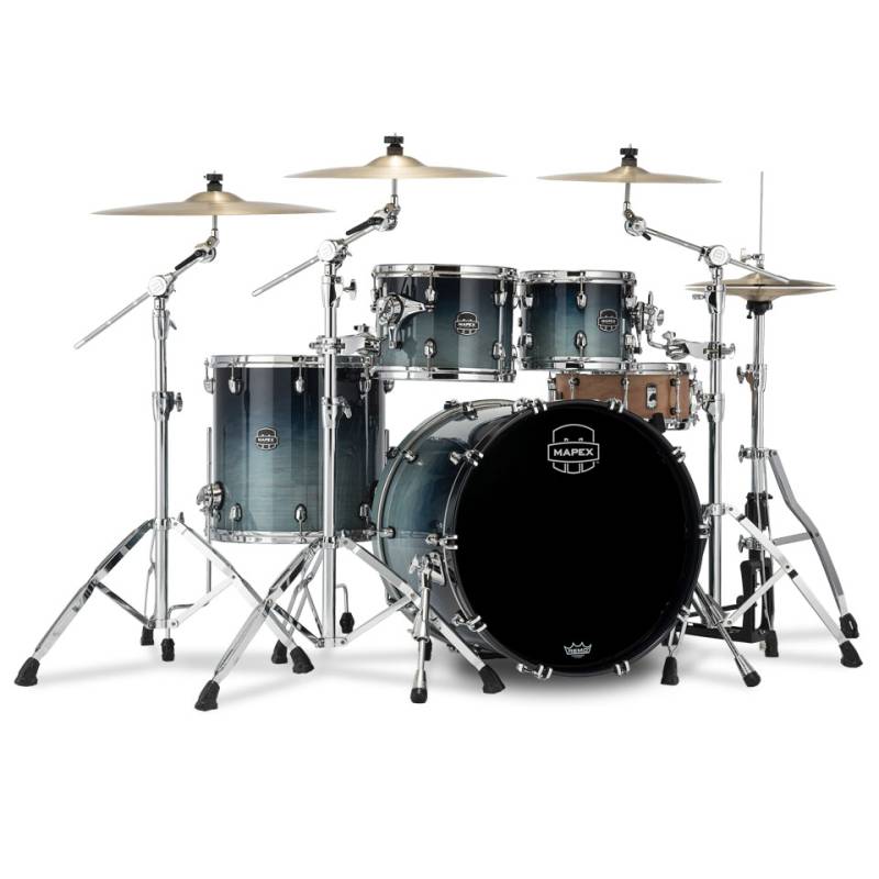 Mapex Saturn 22" Teal Blue Fade 4 Pcs. Shell Pack Schlagzeug von Mapex