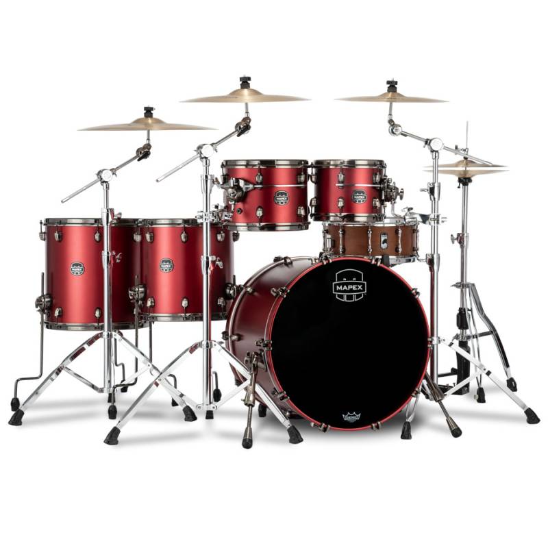 Mapex Saturn Evolution 22" Tuscan Red Studioease Shell Set Schlagzeug von Mapex