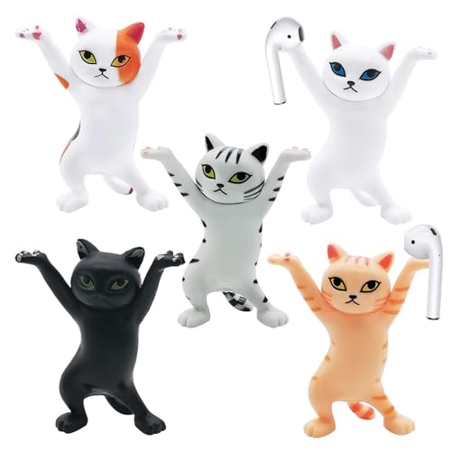 Mini Katze Modell Ornamente Katzen Stifthalter Tanzende Katzen und Stifthalter Figures Tanzende Katzen Funny Cat Holder Katzen Ornamente Regal Katze Figur Spielzeug,Geschenk für Katzenliebhaber 5PCS Mini Katze Modell Ornamente Katzen Stifthalter Tanzende Katzen und Stifthalter Figures Tanzende Katzen Funny Cat Holder Katzen Ornamente Regal Katze Figur Spielzeug,Geschenk für Katzenliebhaber 5PCS von Maple Plentiful