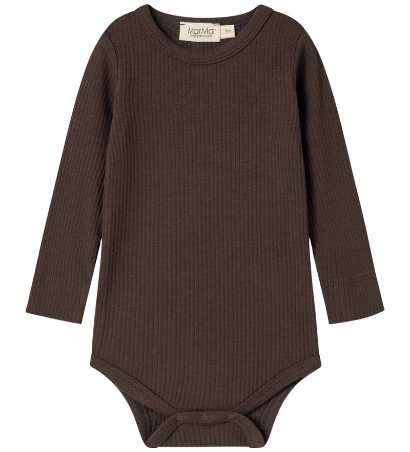 MarMar Body l/ä - Baumwolle/Modal - Rib - Dark Röstung - MarMar - 68 - Body L/Ä MarMar Body l/ä - Baumwolle/Modal - Rib - Dark Röstung - MarMar - 68 - Body L/Ä von MarMar
