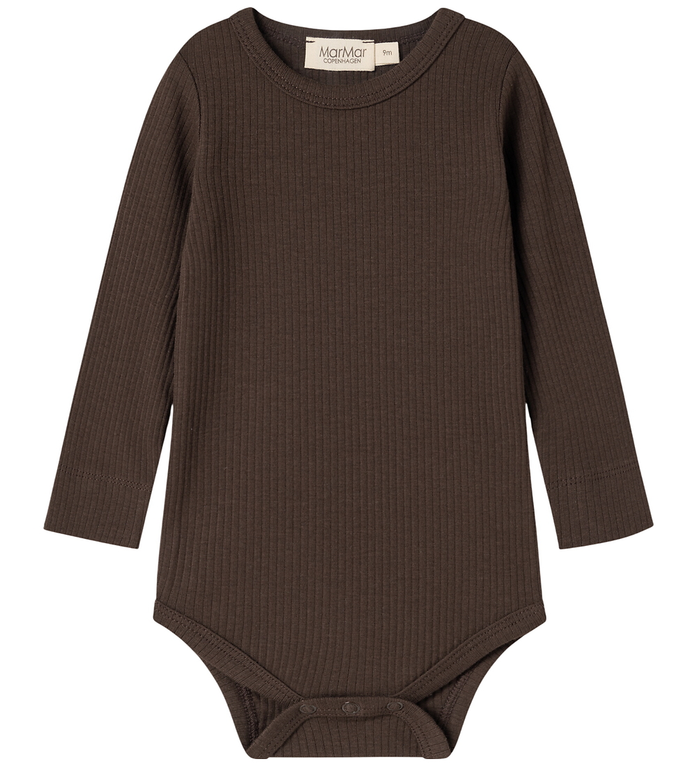 MarMar Body l/ä - Baumwolle/Modal - Rib - Dark Röstung - MarMar - 74 - Body L/Ä MarMar Body l/ä - Baumwolle/Modal - Rib - Dark Röstung - MarMar - 74 - Body L/Ä von MarMar