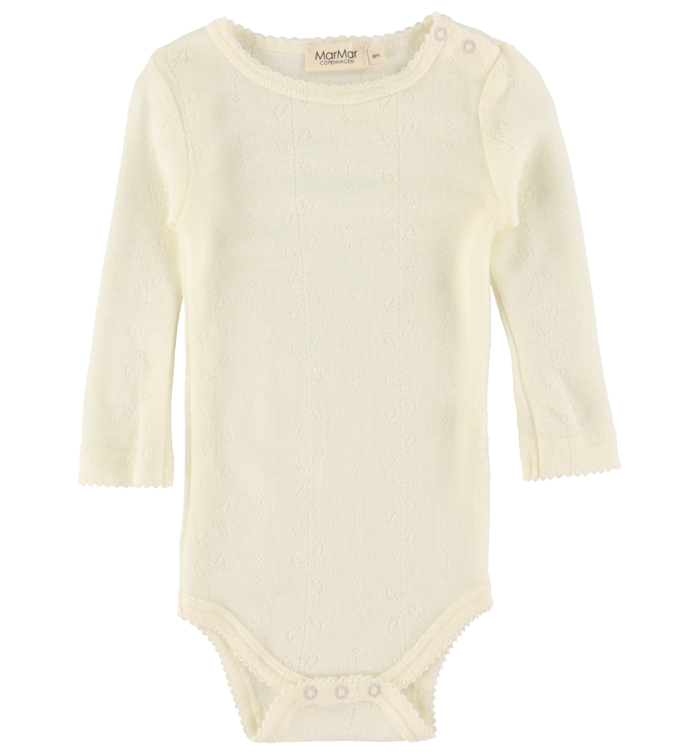 MarMar Body l/ä - Benedikte - Wolle - Natural - MarMar - 9 mt - Body L/Ä MarMar Body l/ä - Benedikte - Wolle - Natural - MarMar - 9 mt - Body L/Ä von MarMar