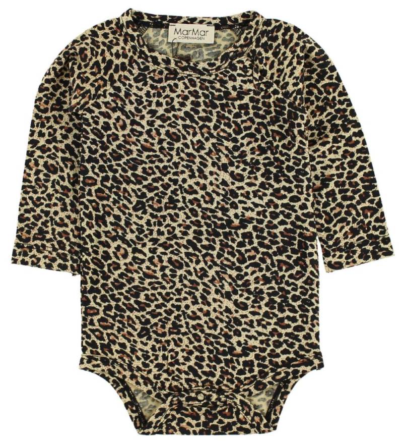 MarMar Body - l/ä - Braun Leopardprint - MarMar - 2 Jahre (92) - Body L/Ä von MarMar