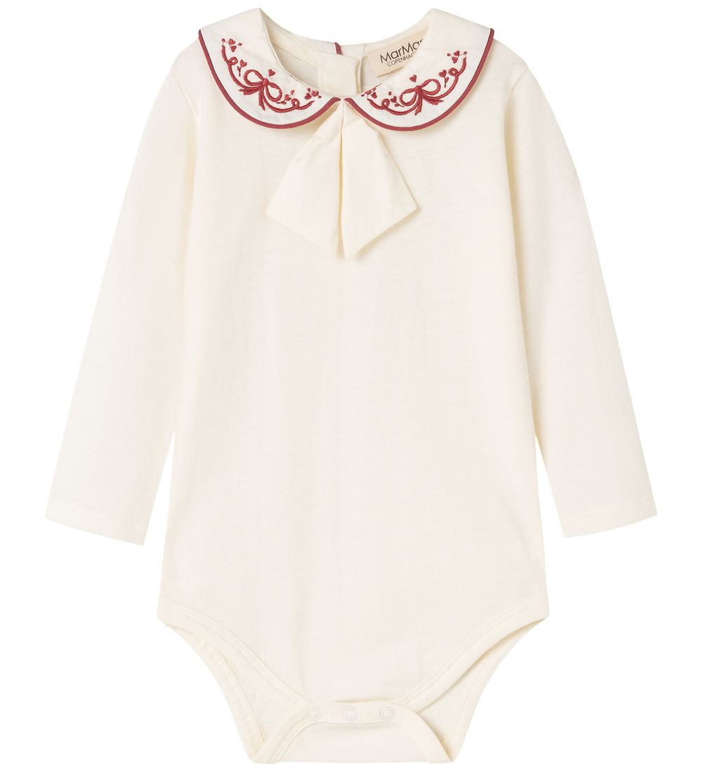 MarMar Body l/ä - Cotton/Modal - Becki - Cherry Verpackung. - MarMar - 68 - Body L/Ä von MarMar