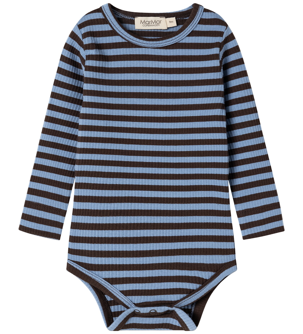 MarMar Body l/ä - Modal/Rib - Blue Himmel Stripe - MarMar - 86 - Body L/Ä MarMar Body l/ä - Modal/Rib - Blue Himmel Stripe - MarMar - 86 - Body L/Ä von MarMar