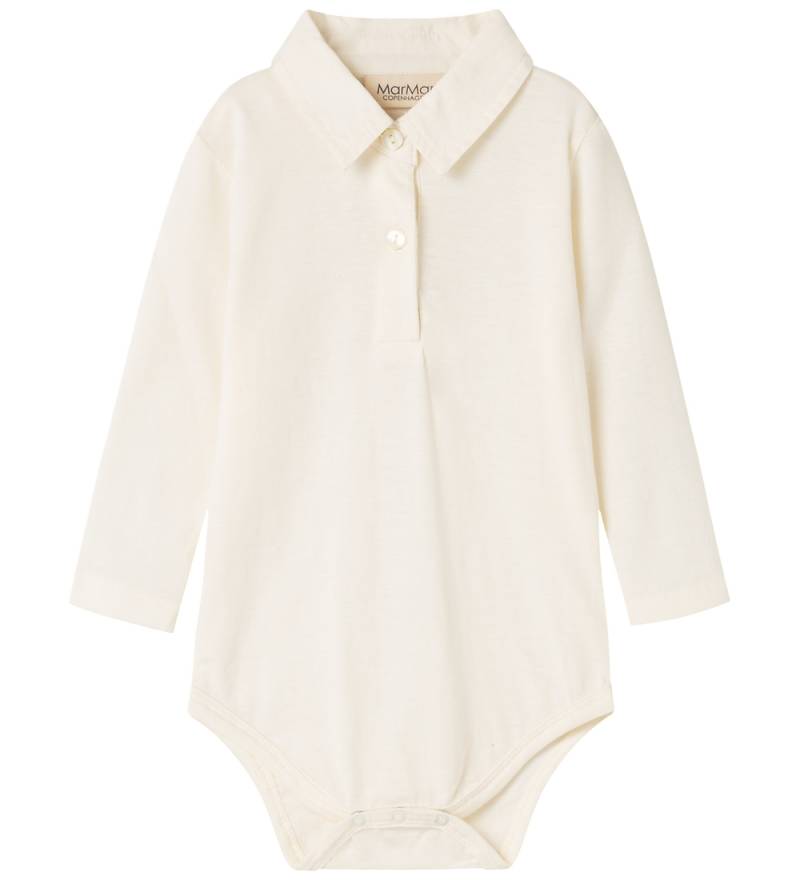 MarMar Body l/ä - Polo - Beko - Sanft White - MarMar - 68 - Body L/Ä MarMar Body l/ä - Polo - Beko - Sanft White - MarMar - 68 - Body L/Ä von MarMar