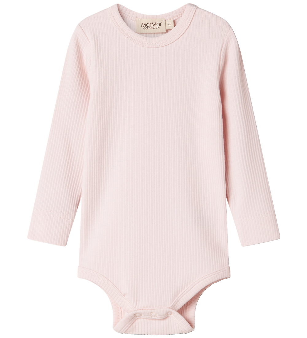 MarMar Body l/ä - Rib - Modal - Noos - Pink - MarMar - 2 Jahre (92) - Body L/Ä von MarMar