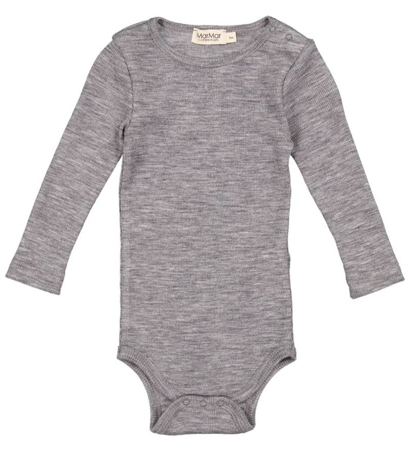 MarMar Body l/ä - Wolle - Bense - Grey Melange - MarMar - 62 - Body L/Ä MarMar Body l/ä - Wolle - Bense - Grey Melange - MarMar - 62 - Body L/Ä von MarMar
